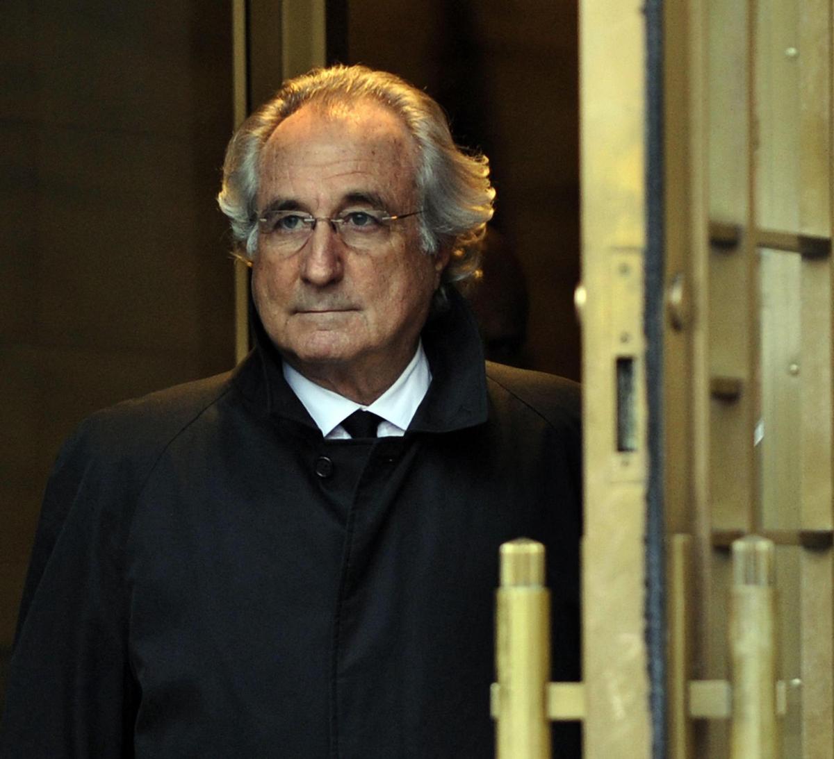 Der Mega-Betrüger Bernie Madoff, der im April dieses Jahres im Gefängnis gestorben ist. 